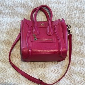 Ray&River Hot Pink Leather Handbag